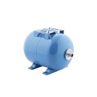 Гидроаккумулятор для водоснабжения 18л Джилекс ГП 18 синий, горизонтальный - фото 4877